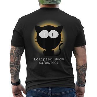 Total Solar Eclipse 2024 April 4 2024 Totality Usa Spring Men's T-shirt Back Print - Seseable