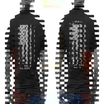 Total Solar Eclipse 2024 Solar Eclipse 2024 Men's T-shirt Back Print - Seseable