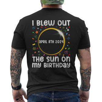 Total Solar Eclipse Birthday April 2024 Quote Totality Men's T-shirt Back Print - Seseable