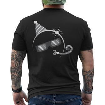 Total Solar Eclipse Birthday Party April 8 2024 Men's T-shirt Back Print - Monsterry DE
