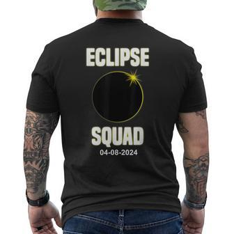 Total Solar Eclipse Eclipse Squad 04082024 Eclipse Men's T-shirt Back Print - Thegiftio