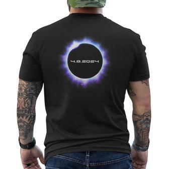 Totality 4082024 Total Solar Eclipse 2024 Men's T-shirt Back Print | Mazezy DE