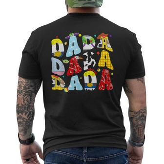 Toy Story Dada Boy Dad Father's Day For Mens Men's T-shirt Back Print - Thegiftio UK