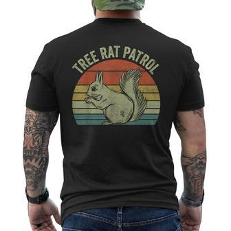 Tree Rat Patrol Squirrel Hunting Men’S Hunter Men's T-shirt Back Print - Monsterry AU