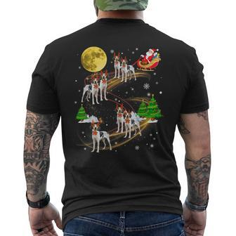 Treeing Walker Coonhound Reindeer Christmas Dog Mens Back Print T-shirt - Thegiftio UK