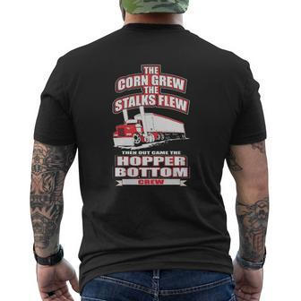 Truck Driver Hopper Bottom Crew Tshirts Mens Back Print T-shirt - Thegiftio UK