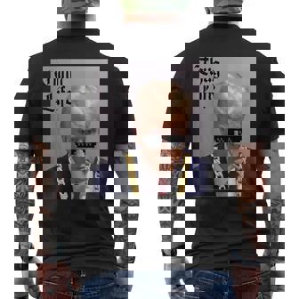 Trump Shot Donald Trump Shot -Thug Life -Thug Life Men's T-shirt Back Print | Mazezy