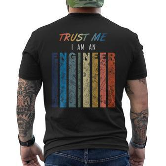 Trust Me I Am An Engineer T-Shirt mit Rückendruck - Seseable