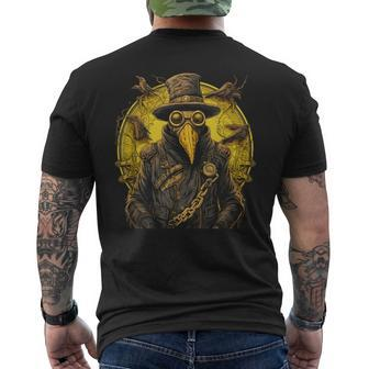Trust Me I'm A Doctor Gothic Plague Doctor Steampunk Style Men's T-shirt Back Print - Monsterry CA