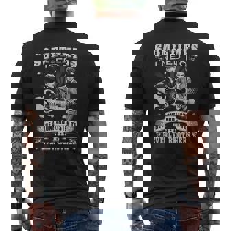 Ttt-344-The Everly Brothers Mens Back Print T-shirt - Thegiftio
