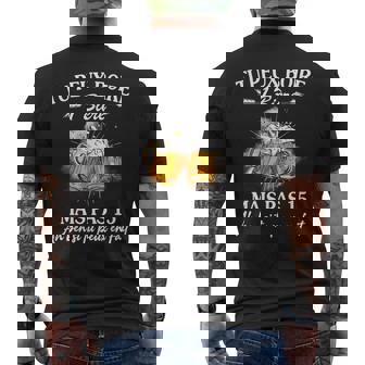 Tu Peux Boire Une Bière Mais Pas 15 Ah Ben Si Tu Peux T-shirt imprimé au dos - Cadeauxyz