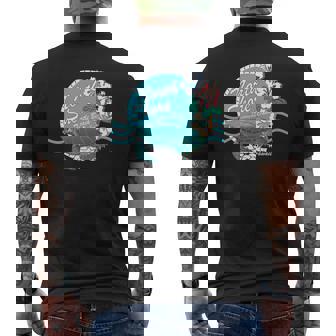 Turtle Beach Oahu Hawaii North Shore Sea Turtle Souvenir Mens Back Print T-shirt - Thegiftio
