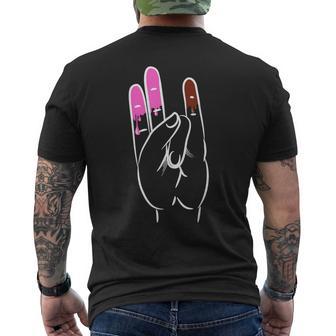 Two In The Pink One In The Stink Men's T-shirt Back Print - Monsterry CA