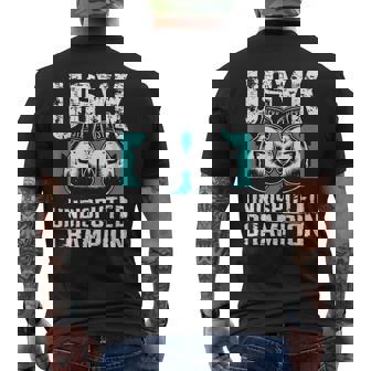 Undisputed World Champion My Hero Usyk Men's T-shirt Back Print | Mazezy