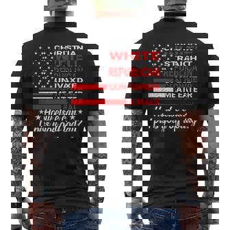 Unvaxxed Gun Owner Men's T-shirt Back Print - Thegiftio UK