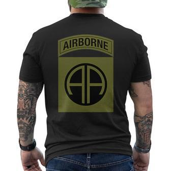 Us Army 82Nd Airborne Division Military Morale Men's T-shirt Back Print - Monsterry AU