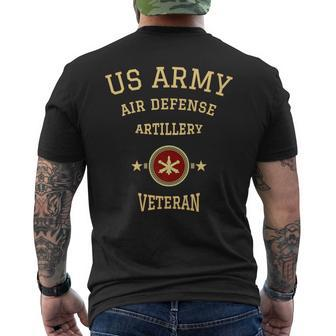 Us Army Air Defense Artillery Retired Army Veteran Men's T-shirt Back Print - Monsterry DE