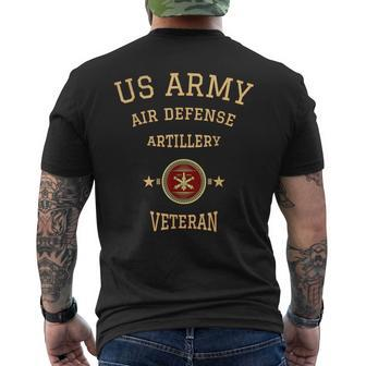 Us Army Air Defense Artillery Veteran Retired Army Veteran V2 Mens Back Print T-shirt - Seseable