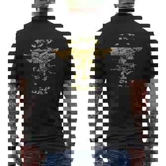 Us Navy Seal Original Naval Seal Mens Back Print T-shirt - Thegiftio UK