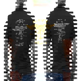 Us Navy Seal Original Naval Seal V2 Mens Back Print T-shirt - Thegiftio UK
