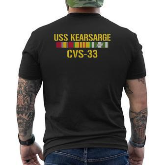 Uss Kearsarge Cvs-33 Vietnam Veteran Premium Mens Back Print T-shirt | Mazezy