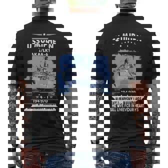 Uss Muliphen Aka Men's T-shirt Back Print | Mazezy