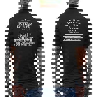 Uss Tulare Lka 112 Aka Men's T-shirt Back Print | Mazezy