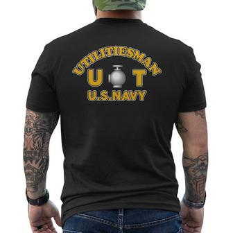 Utilitiesman Ut Men's T-shirt Back Print | Mazezy AU