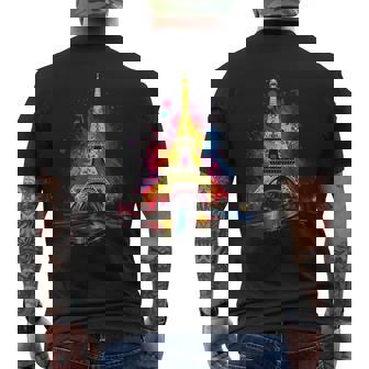 Vacaciones Parísacaciones Hito Arquitectura Camiseta Hombre Estampado Espalda - Regaloses