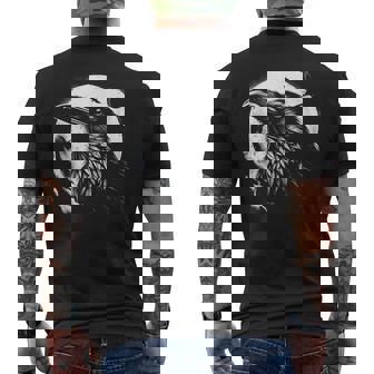 Valhalla Corbeau Corbeau D'odin Mythologie Nordiqueiking T-shirt imprimé au dos - Cadeauxyz