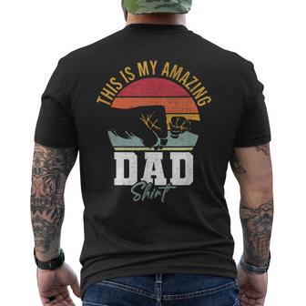 Vater Papaatertags s Zumatertag T-Shirt mit Rückendruck - Geschenkecke