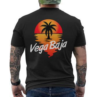 Vega Baja Puerto Rico Men's T-shirt Back Print - Monsterry CA