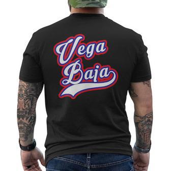 Vega Baja Puerto Rico Sports Team Men's T-shirt Back Print - Monsterry CA