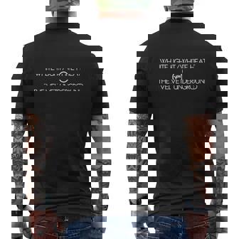 Velvet Underground White Light White Heat Mens Back Print T-shirt - Thegiftio