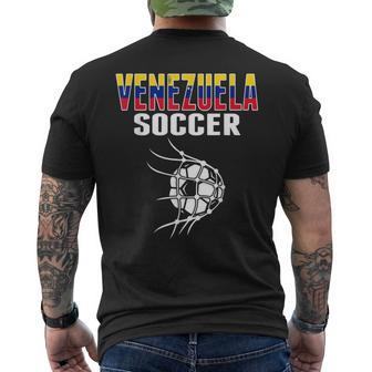 Venezuela Soccer Fans Jersey Support Venezuelan Football Men's T-shirt Back Print - Monsterry DE
