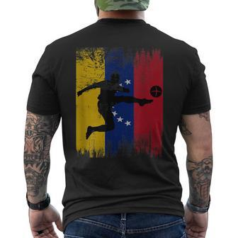 Venezuela Soccer Venezuelan Football Venezolano Futbol Men's T-shirt Back Print - Monsterry AU