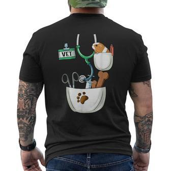 Vet Tech Animal Friends T-Shirt mit Rückendruck - Seseable