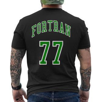 Veteran Programmer Fortran 77 Programming Language T-Shirt mit Rückendruck - Seseable