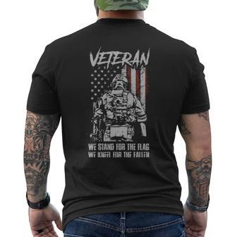 Veteran's Day T Mens Back Print T-shirt | Mazezy