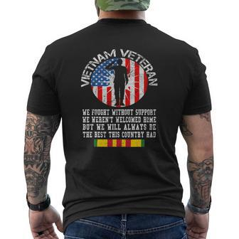 Vietnam Veteran The Best This Country Had Disabled Veteran Mens Back Print T-shirt | Mazezy DE