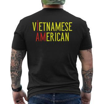I Am Vietnamese American Vietnam And America Pride Men's T-shirt Back Print - Monsterry DE