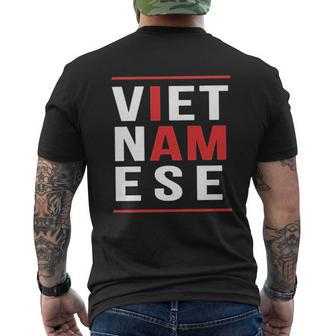 I Am Vietnamese Mens Back Print T-shirt - Thegiftio UK