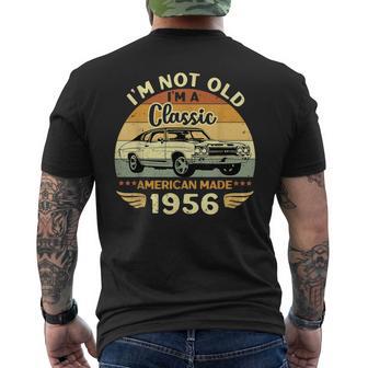 Vintage 1956 Car Birthday Im Not Old Im A Classic 1956 Men's T-shirt Back Print - Monsterry DE