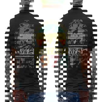 Vintage 1974 Limited Edition 50Th Birthday 50 Years Old Men's T-shirt Back Print - Thegiftio UK