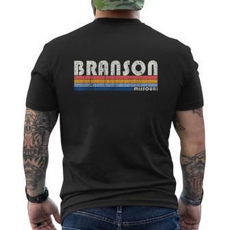 Vintage 70S 80S Style Branson Mo Mens Back Print T-shirt - Seseable