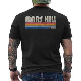 Vintage 70S 80S Style Mars Hill Nc Men's T-shirt Back Print - Monsterry DE