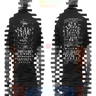 Vintage 75Th Birthday Decorations Vintage 1949 75 Birthday Men's T-shirt Back Print - Seseable