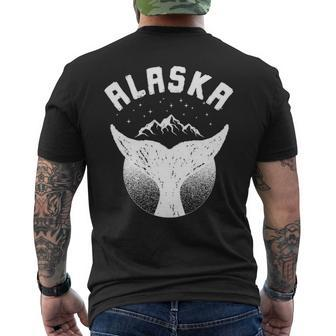 Vintage Alaska Alaska Is Calling And I Must Go Men's T-shirt Back Print | Mazezy
