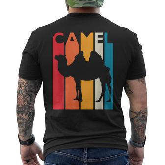 Vintage Camel Retro For Animal Lover Camel Men's T-shirt Back Print - Monsterry AU