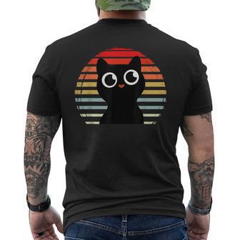 Vintage Cat T-Shirt mit Rückendruck - Geschenkecke